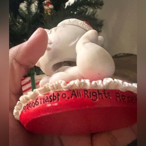 Rare 2006 Littlest Pet Shop Christmas Bobble head Cat Figurine & puppy - Picture 4 of 9